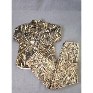 Cabela’s Pants 32 Jacket Mens Med Brush Camo Hunting Outfit Deer